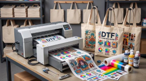 DTF printing guide for tote bags